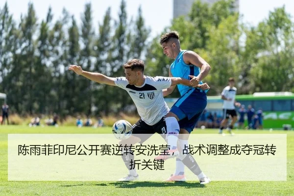 陈雨菲印尼公开赛逆转安洗莹，战术调整成夺冠转折关键